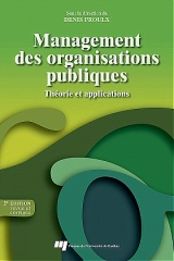 Management des organisations publiques -  2<sup>e</sup> édition, revue et corrigée